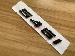 Gloss Black 3D ABS Letters Trunk 545i Emblem Rear Badge for BMW 2017-2022 545i