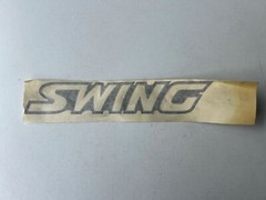 NEW sticker lettering “Swing” front door gray black original Opel Corsa A