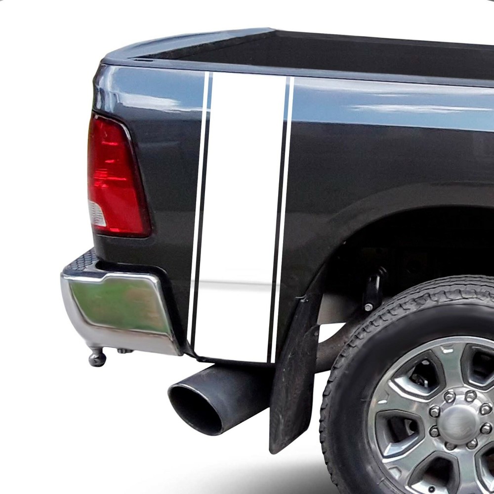 Racing Stripes Straight lines Truck Bed Vinyl Decal Sticker fits most Trucks