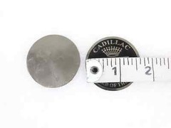 4x Cadillac Standard of The World Badge Logo Emblem Stainless Steel #17B22
