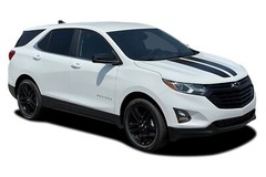 2018-2024 Chevy Equinox Racing Stripes NOX RALLY Accent Decals Vinyl Graphics