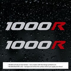 2pcs 1000R Decal Vinyl Stickers for Can Am Maverick