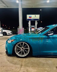 ESSMO PET Super Gloss Miami Blue Car Vehicle Vinyl Wrap Decal Glossy Like Paint