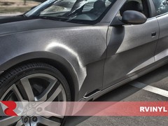 3M Car Film Vinyl 2080 Automotive Adhesive Wrap Sheet Roll Brushed Steel BR201