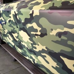 Green Army Camo Camouflage Vinyl Film Wrap Sticker Bubble Free Air Release