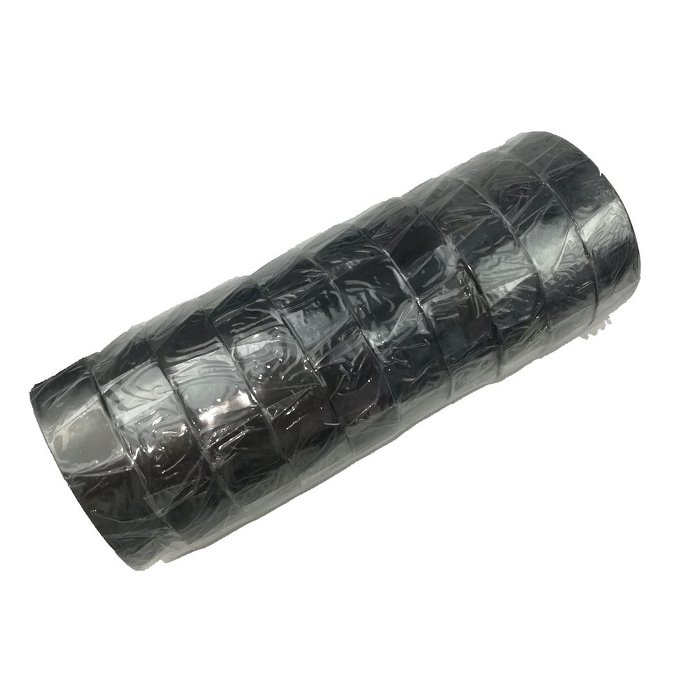 10pcs PVC Electrical Insulation Tape Resistant Electrical Power Insulating Tape