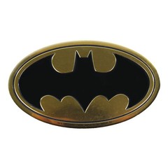 Brand New Batman Gold Logo 3D Aluminum Sticker Decal Emblem Car Truck Automobile