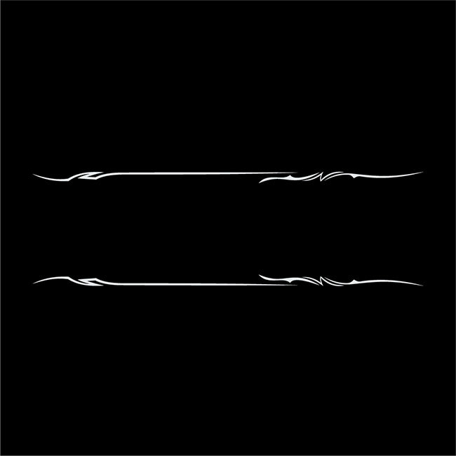 Automotive Body Stripe Decal Set (Style 4) Multiple colors Made n USA