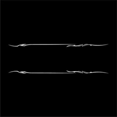 Automotive Body Stripe Decal Set (Style 4) Multiple colors Made n USA