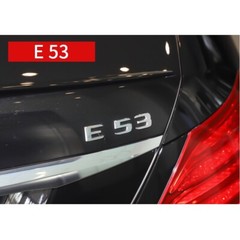 for Mercedes Benz E-class emblem e300l amg e260 e320 car post sticker