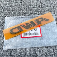 FOR Honda CR-V Rear Trunk Decklid AWD Letter Badge Emblem Nameplate Sport/Black