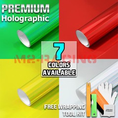 Holographic Rainbow Neo Chrome Car Vinyl Wrap Sticker Decal Air Bubble Free