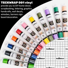 001 Vinyl Glossy Permanent Adhesive Vinyl for Craft Decal, Glossy Ink Black