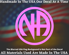 NA (Narcotics Anonymous) Logo Car Window Decal US Seller