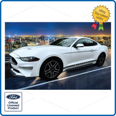 Ford Mustang Rocker Panel Door Side Stripes Decals RB strips both sides L and R