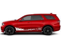 Lower mud splash graphics stickers decal compatible with Dodge Durango