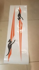 900mm Stripes with Kangaroo Vehicle Boat RV Campervan Caravan Motorhome D