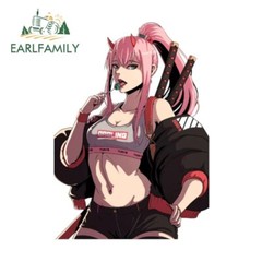 EARLFAMILY 5.1″ Zero Two Darling In The Franxx Samurai Streets Wear Car Stickers