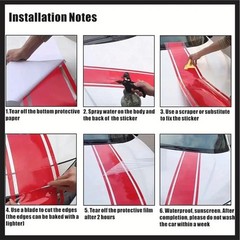 Side Stripe Custom Decal Kit Fits Porsche 997 & 991/992 911 Models