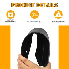 4PCS Front&Rear Black Universal Splash Guards Mud Flaps for Chevrolet Car Pickup