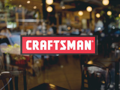 1970 CRAFTSMAN Logo Car Vinyl Decal 3M Toolbox Bumper Sticker Multiple Sizes NEW