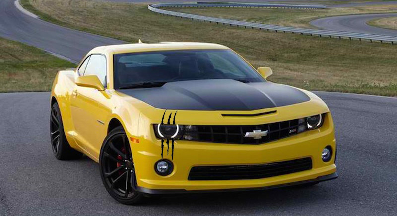 CLAW Decal Fits: CAMARO SS RS Headlight 2017 2018 2019 2020 2021 2022 2023 2024