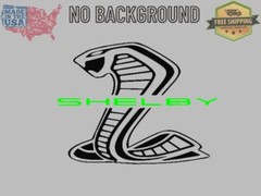 Shelby Cobra Fits Ford Mustang GT American Muscle Car Vinyl Decal Bumper