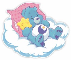 Care Bears Bedtime sticker decal 5″ x 4″