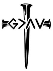 Cross God Is Greater ThanThe Highs and Low Vinyl Decal Car, Truck 6″CHOOSE COLOR