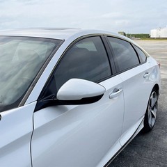 Chrome Delete Blackout Overlay for 2018-22 Honda Accord Sedan Window Trim Y