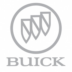 Buick Center Cap to windshield size premium vinyl sticker decal multi colors