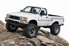 VINTAGE STYLE RETRO VINYL DECALS GRAPHICS FIT TOYOTA PICKUPS 89 to 94