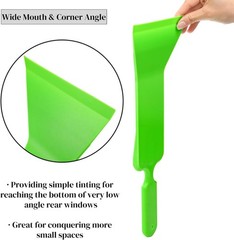 3 Pieces Window Tint Tools,Auto Bulldozer Squeegee Scrubber Paddle Squeegee Kit