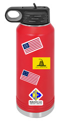 🐍👀USA AMERICAN Gadsden Flag Vinyl Decal Sticker 2″-18″ You Choose Size!🦅🎆