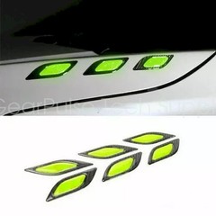 Car Door Bumper Truck Wheel Handle Sticker Reflective Tape Safety Warning Decal