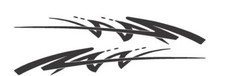 VINYL GRAPHIC #A731 SIDE DECAL AUTO SUV VEHICLE CROSS OVER SWOOSH TRUCK SUV