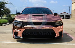Supercast Chrome Rose Gold Car Vinyl Wrap Decal Sticker Air Release Bubble Free