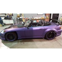 Avery Dennison SW900 Supreme Matte Purple Metallic Vinyl Car Wrap Film | 565-M