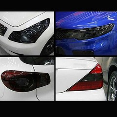 72inch Car Headlight Taillight Fog Light Tint Film Vinyl Wrap Cover Universal US