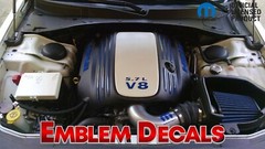 Dodge Durango 5.7L V8 Hemi Engine Decals 12 13 14 15 16 17 18 19 2020 21 22 23