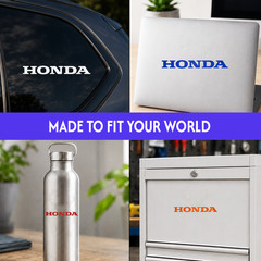 Honda Logo Vinyl Decal | Premium Waterproof Car Window Truck Boat Jetski Sticker