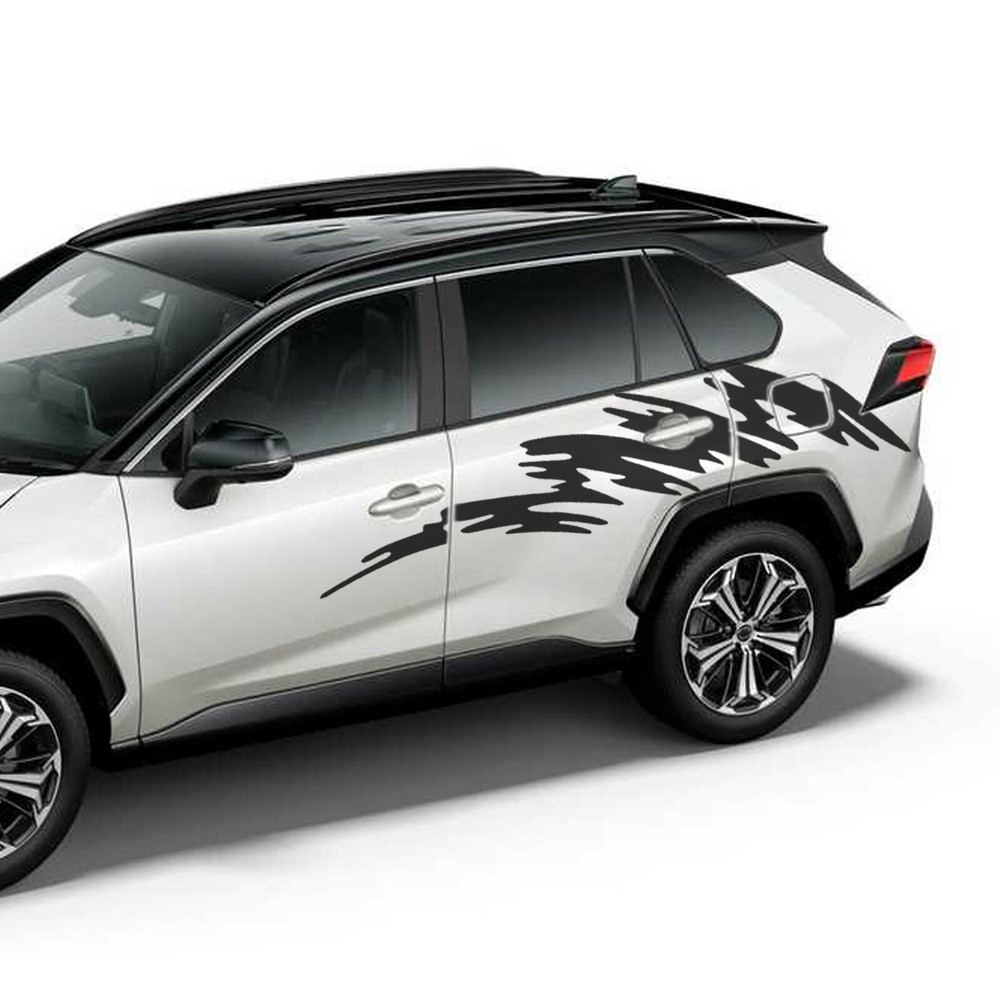 Graphics For RAV4 TOYOTA LE XLE Adventure TRD Off-Road Decal Design Sticker wrap