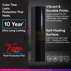 Gloss Metallic Akka Gold PPF TPU Paint Protection Film Dry Wet Apply Vinyl Wrap