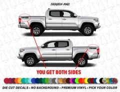 TRD 4×4 SPORT Decal Set for 95-24 Toyota Tacoma Tundra Truck Hilux 4wd Stickers