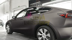 ESSMO PET Matte Metallic Selenite Gray Car Vehicle Vinyl Wrap Decal Sticker