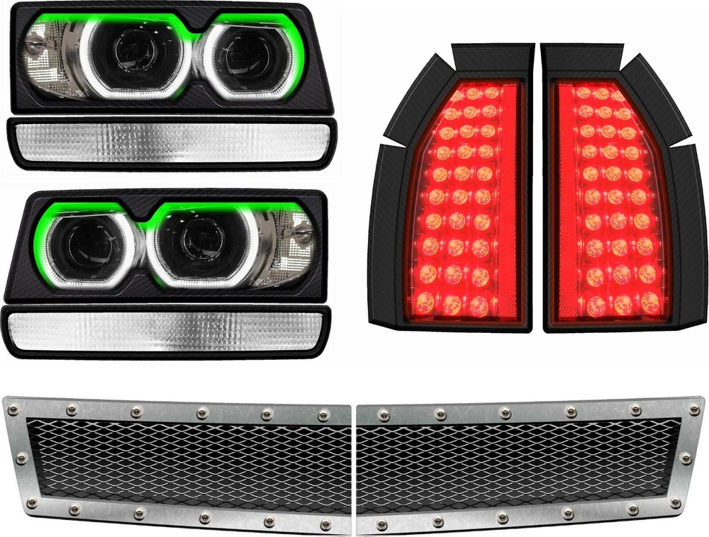 Monte Carlo Street Stock MD3 Headlight Decal Graphics Racing – Clear Lens Glossy