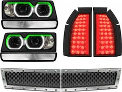 Monte Carlo Street Stock MD3 Headlight Decal Graphics Racing – Clear Lens Glossy