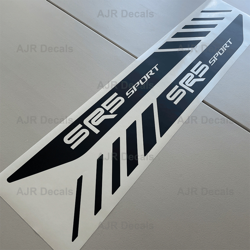 Truck Toyota Tacoma Tundra SR5 Sport Decals Vinyl Stickers Bedside 2 Pieces MB