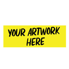 CUSTOM LOGO STICKER White Round Square Custom Shaped Multiple Sizes Full Colour