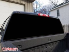 See through Pick Up Truck SUV Rear Back Window Graphics Decal Wrap Tint #51